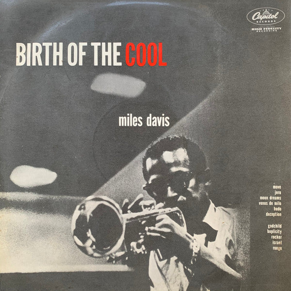 Miles Davis : Birth Of The Cool (LP, Album, Comp, Mono)
