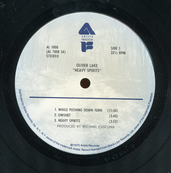 Oliver Lake ~ Heavy Spirits (Vinyl) - Djungel & Jazz