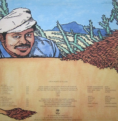 I-Roy : Heart Of A Lion (LP, Album)