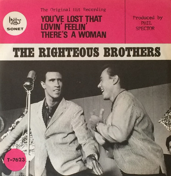 The Righteous Brothers ~ You've Lost That Lovin' Feelin' / There's A Woman (Vinyl) - Djungel & Jazz