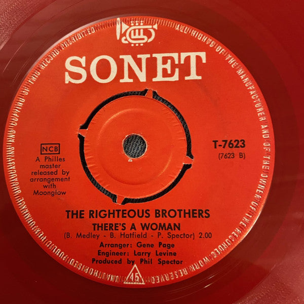 The Righteous Brothers ~ You've Lost That Lovin' Feelin' / There's A Woman (Vinyl) - Djungel & Jazz