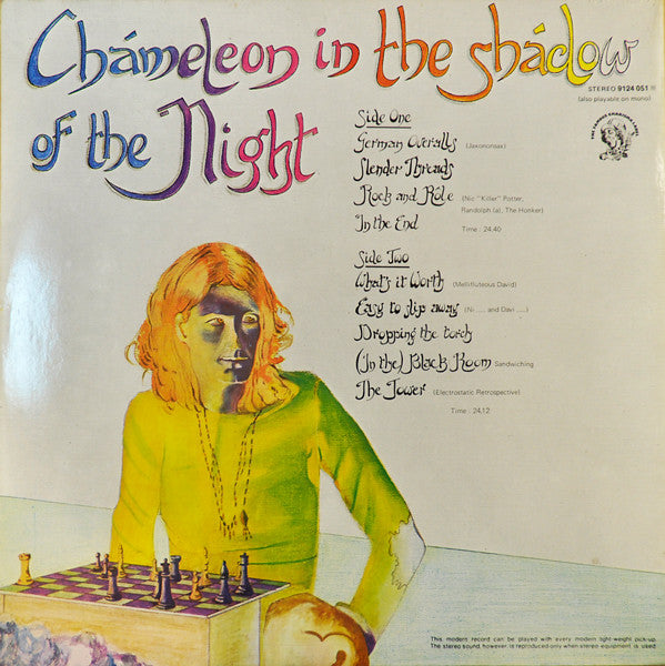 Peter Hammill ~ Chameleon In The Shadow Of The Night (Vinyl) - Djungel & Jazz