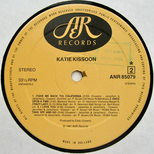 Katie Kissoon ~ Katie Kissoon (Vinyl) - Djungel & Jazz