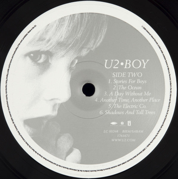 U2 : Boy (LP, Album, RE, RM)