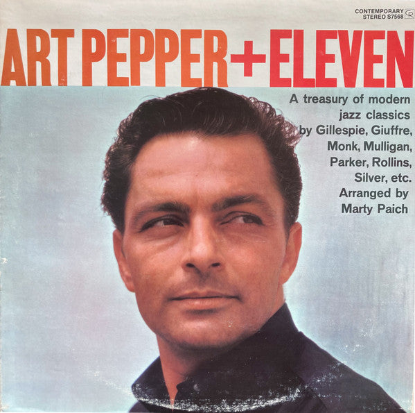 Art Pepper ~ Art Pepper + Eleven (Modern Jazz Classics) (Vinyl) - Djungel & Jazz