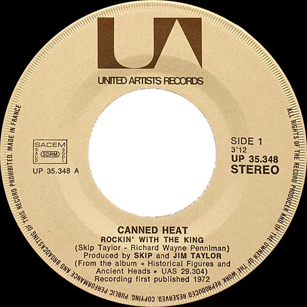 Canned Heat ~ Rockin' With The King (Vinyl) - Djungel & Jazz