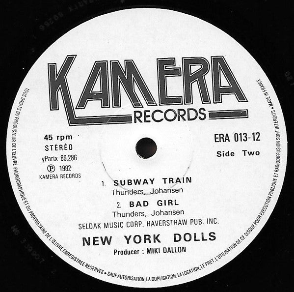 New York Dolls ~ Personality Crisis (Vinyl) - Djungel & Jazz