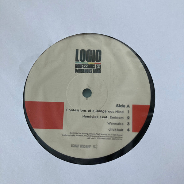 Logic (27) : Confessions Of A Dangerous Mind (2xLP, Album)