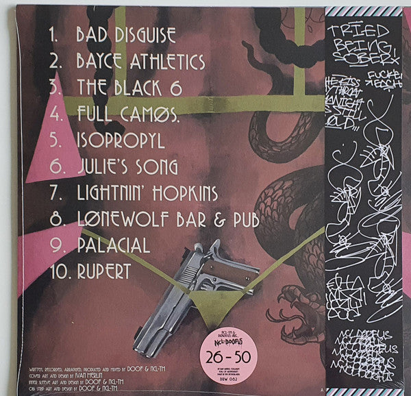 NCL-TM & DøøFus : Hood Rat Noir (LP, Album, Ltd, Pin)