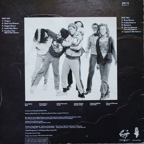 Black Slate : Amigo (LP, Album)