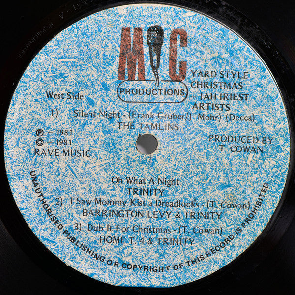 Various : Yard Style Christmas With Jah Iriest Artists (LP, Album)