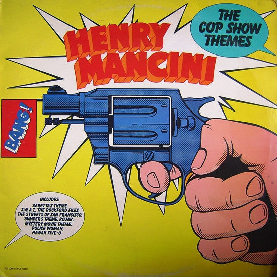 Henry Mancini ~ The Cop Show Themes (Vinyl) - Djungel & Jazz