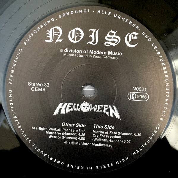 Helloween ~ Helloween (Vinyl) - Djungel & Jazz