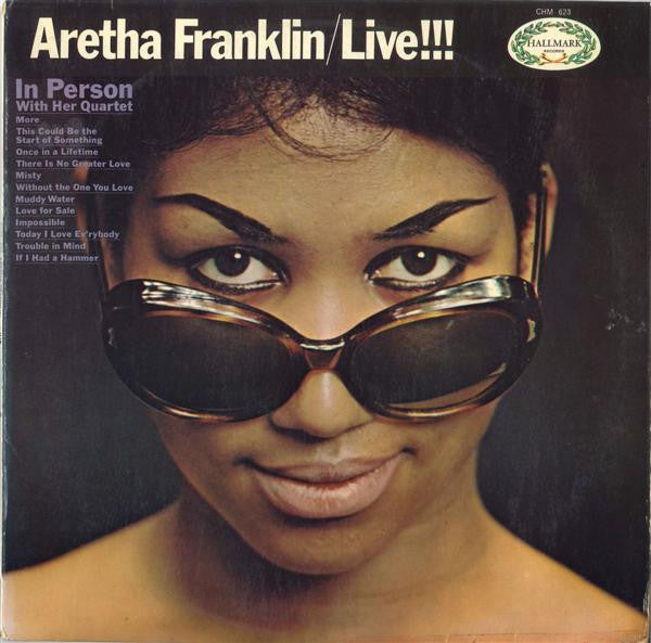 Aretha Franklin ~ Live!!! (In Person With Her Quartet) (Vinyl) - Djungel & Jazz