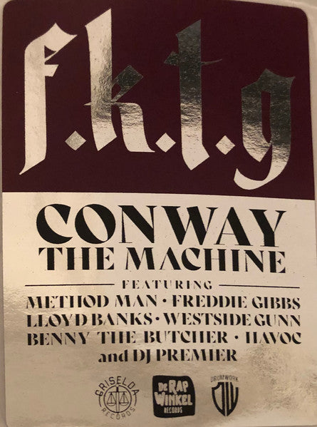 Conway The Machine : From King To A God (LP, Album, Ltd, Num, Mar)