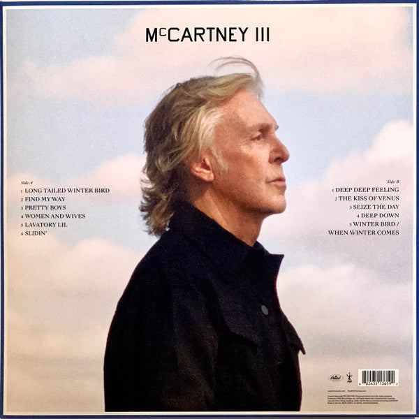 McCartney* : McCartney III (LP, Album, Blu)