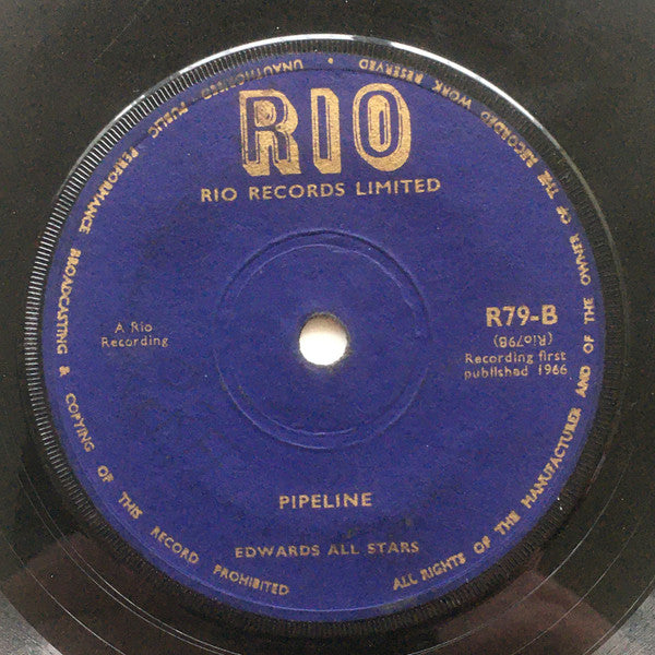 Ernel Braham / King Edward Allstars : Musical Fight / Pipeline (7", Single)