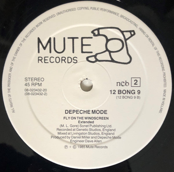Depeche Mode ~ It's Called A Heart (Extended) (Vinyl) - Djungel & Jazz