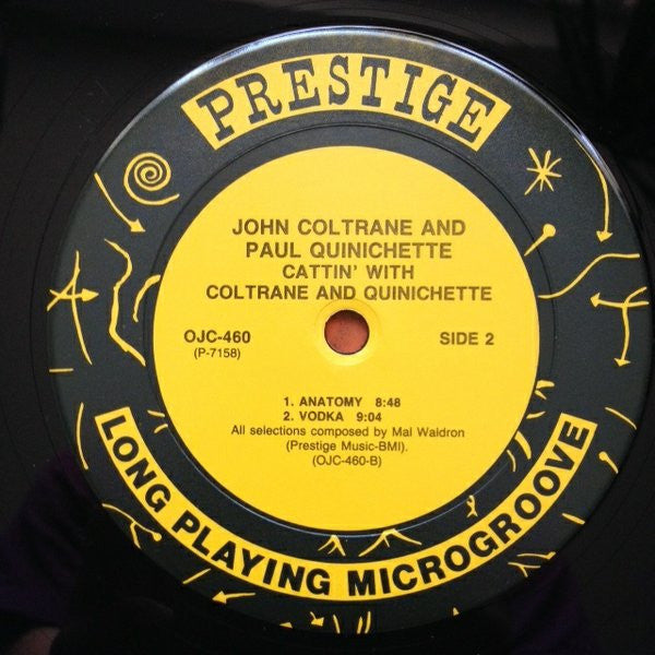 John Coltrane And Paul Quinichette ~ Cattin' With Coltrane And Quinichette (Vinyl) - Djungel & Jazz