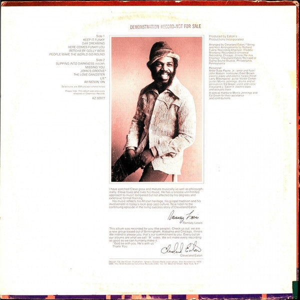 Cleveland Eaton : Half And Half (LP, Album)