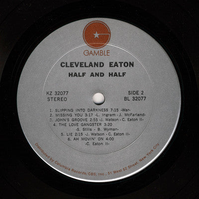 Cleveland Eaton : Half And Half (LP, Album)