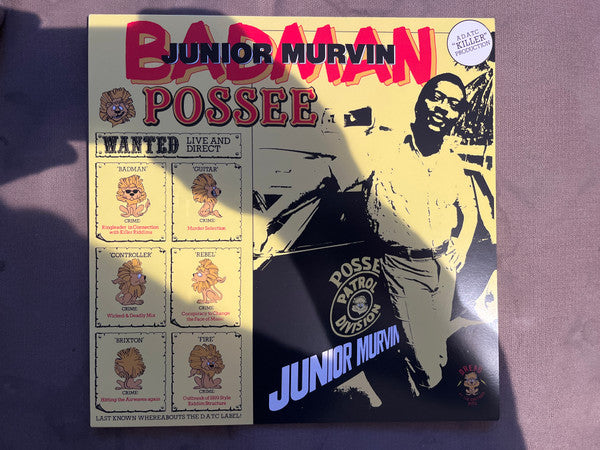 Junior Murvin ~ Badman Possee (Vinyl) - Djungel & Jazz