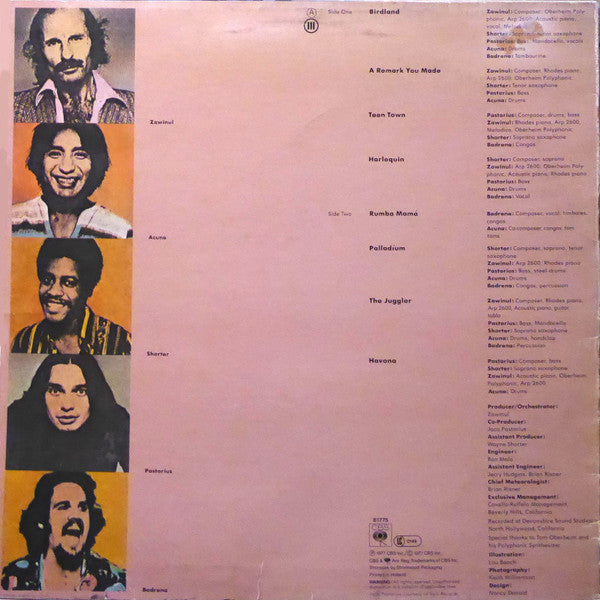 Weather Report ~ Heavy Weather (Vinyl) - Djungel & Jazz