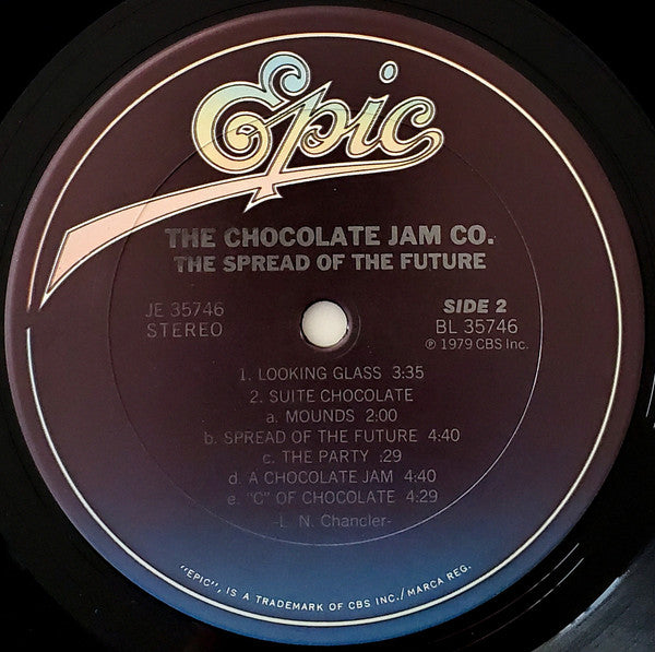 The Chocolate Jam Co. : The Spread Of The Future (LP, Album)