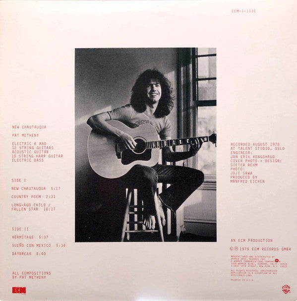 Pat Metheny : New Chautauqua (LP, Album)