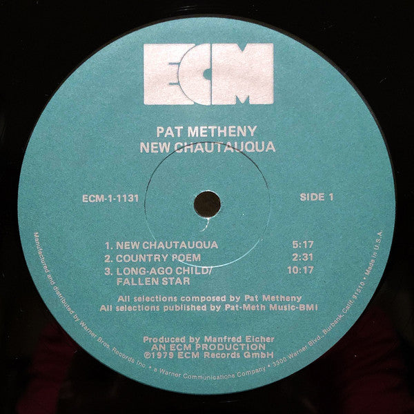 Pat Metheny : New Chautauqua (LP, Album)