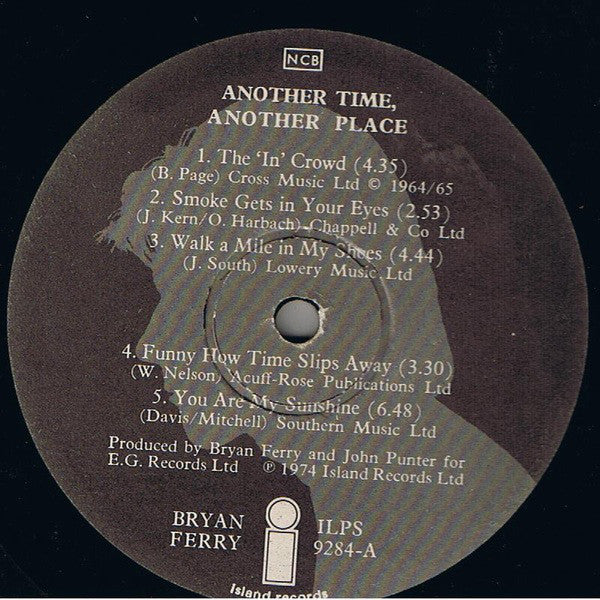 Bryan Ferry ~ Another Time, Another Place (Vinyl) - Djungel & Jazz