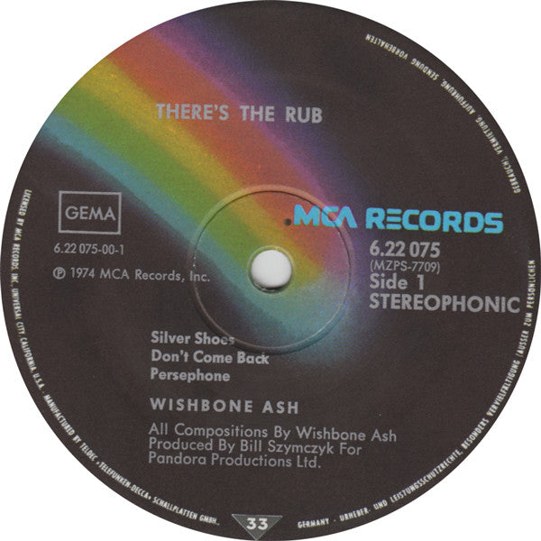Wishbone Ash ~ There's The Rub (Vinyl) - Djungel & Jazz