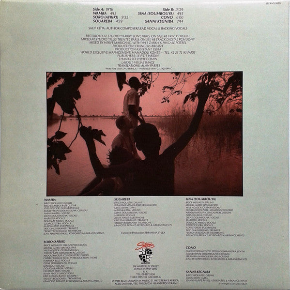 Salif Keita ~ Soro (Vinyl) - Djungel & Jazz