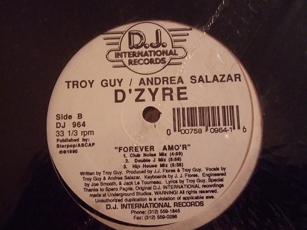 D'Zyre ~ Forever Amo'r (Vinyl) - Djungel & Jazz