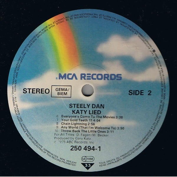 Steely Dan ~ Katy Lied (Vinyl) - Djungel & Jazz