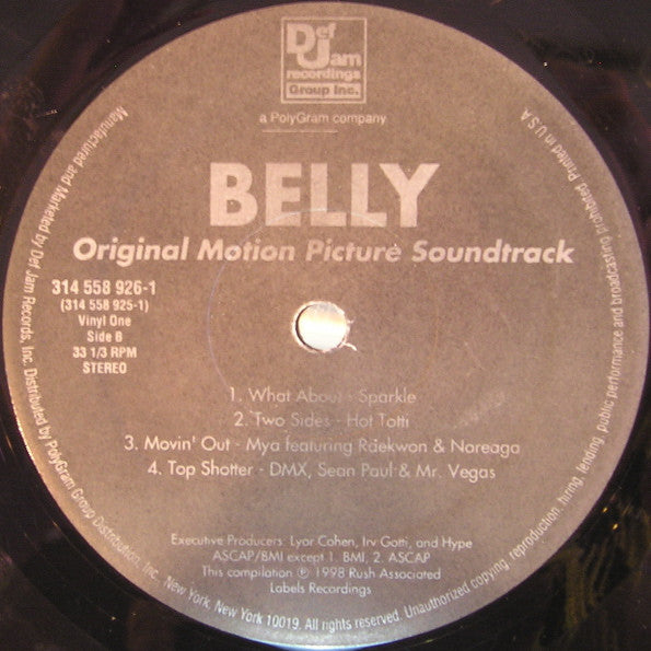 Various ~ Belly - Original Motion Picture Soundtrack (Vinyl) - Djungel & Jazz