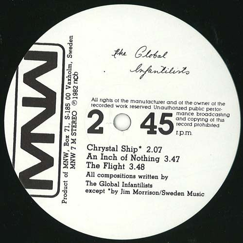 The Global Infantilists ~ The Global Infantilists (Vinyl) - Djungel & Jazz