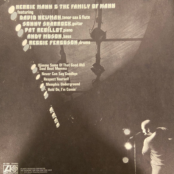 Herbie Mann ~ Hold On, I'm Comin' (Vinyl) - Djungel & Jazz