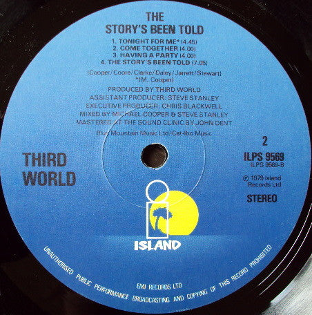 Third World : The Story's Been Told (LP, Album)