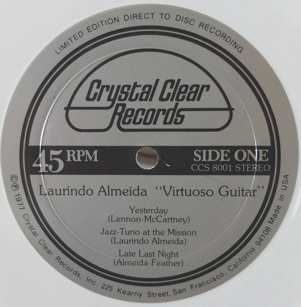 Laurindo Almeida ~ Virtuoso Guitar (Vinyl) - Djungel & Jazz