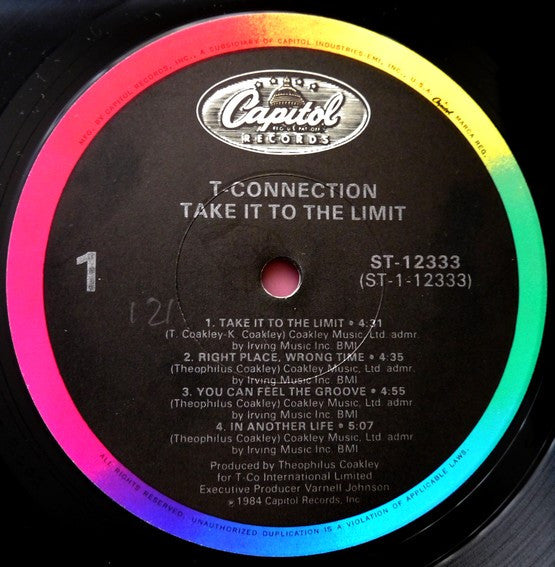 T-Connection ~ Take It To The Limit (Vinyl) - Djungel & Jazz