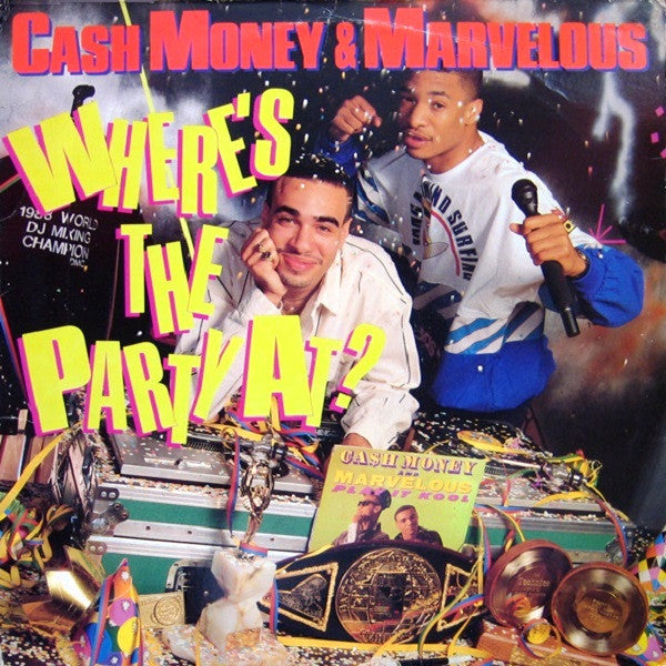 Cash Money & Marvelous ~ Where's The Party At? (Vinyl) - Djungel & Jazz