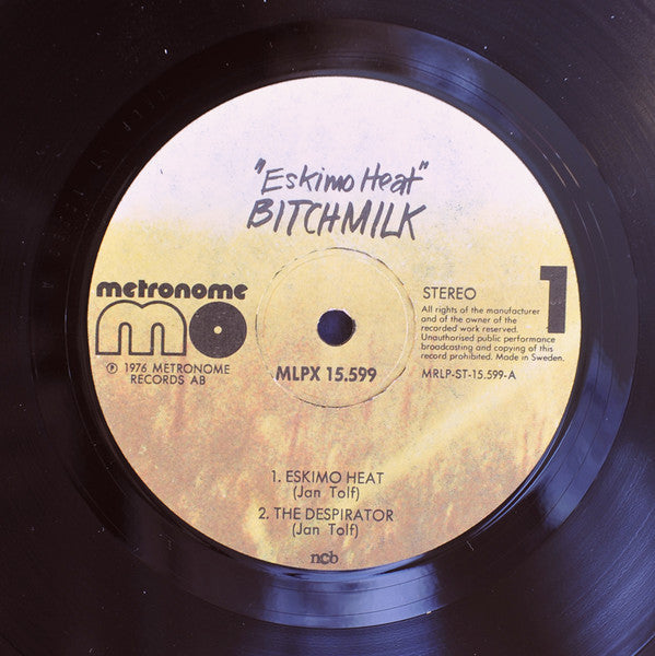Bitch Milk ~ Eskimo Heat (Vinyl) - Djungel & Jazz