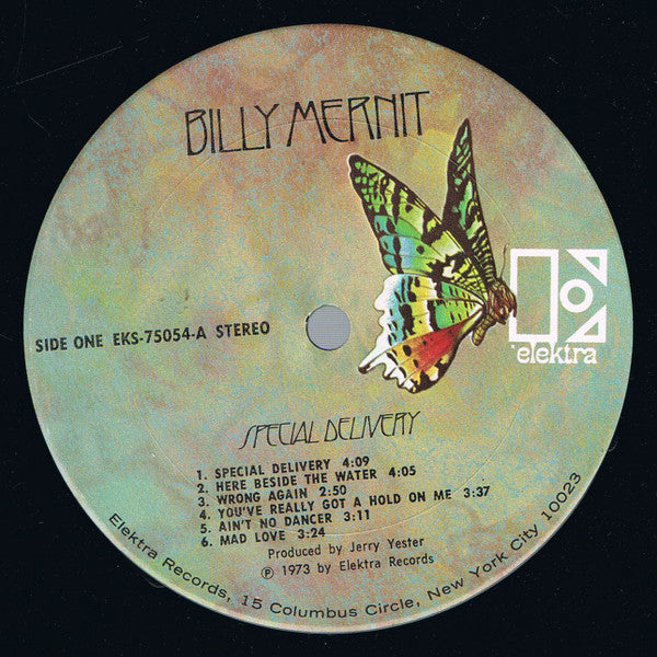 Billy Mernit ~ Special Delivery (Vinyl) - Djungel & Jazz
