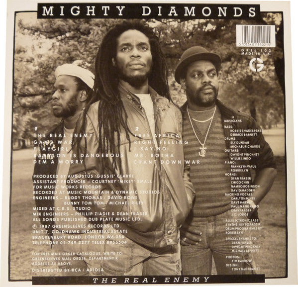 The Mighty Diamonds : The Real Enemy (LP, Album)