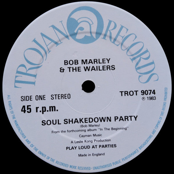 Bob Marley & The Wailers : Soul Shakedown Party (12")