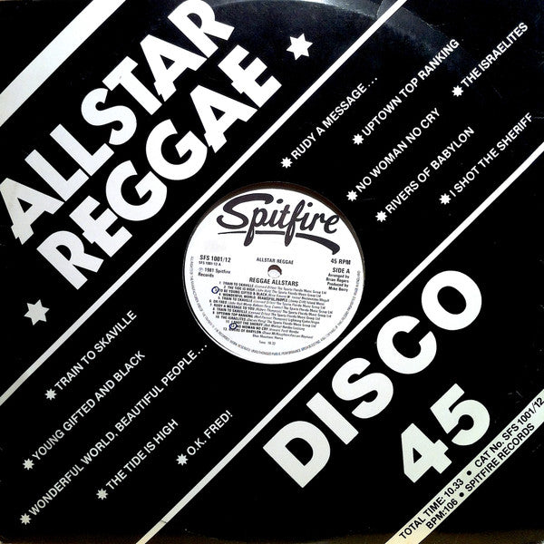Reggae Allstars : Allstar Reggae (12")