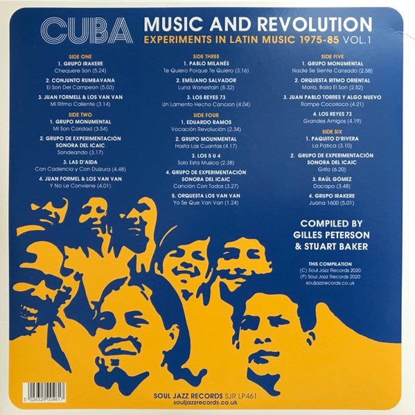 Various ~ Cuba: Music And Revolution (Culture Clash In Havana Cuba: Experiments In Latin Music 1975-85 Vol. 1) (Vinyl) - Djungel & Jazz