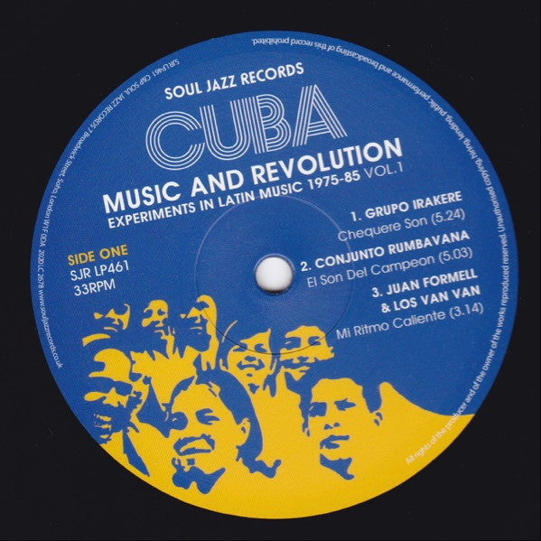 Various ~ Cuba: Music And Revolution (Culture Clash In Havana Cuba: Experiments In Latin Music 1975-85 Vol. 1) (Vinyl) - Djungel & Jazz