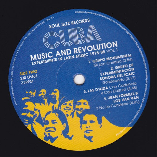 Various ~ Cuba: Music And Revolution (Culture Clash In Havana Cuba: Experiments In Latin Music 1975-85 Vol. 1) (Vinyl) - Djungel & Jazz